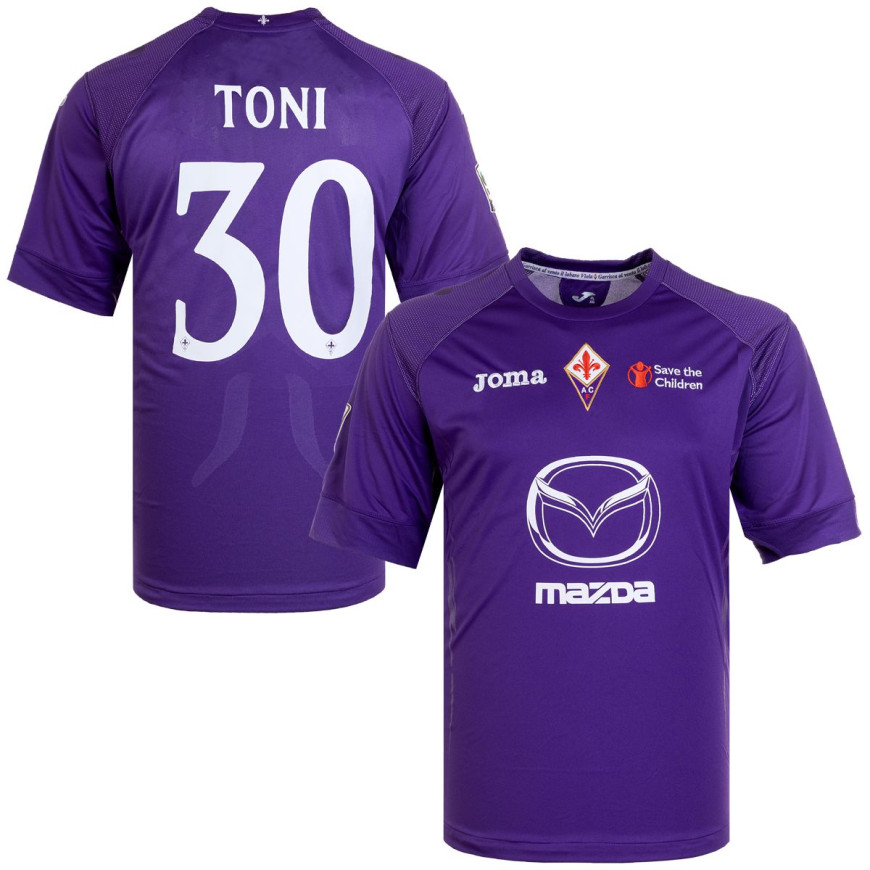 lotto - 2005-06 fiorentina home shirt toni 30 (XL)