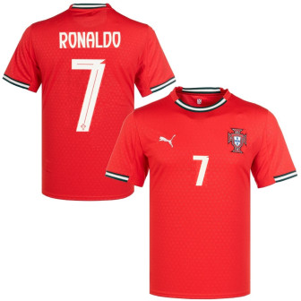 puma - 2025-26 portugal home shirt ronaldo 7