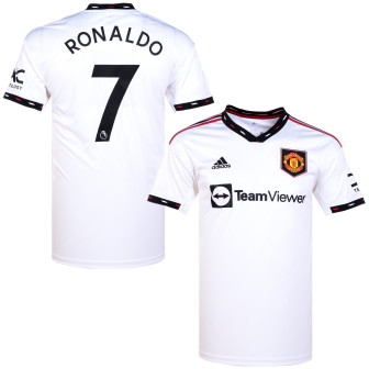 adidas - 2022-23 Manchester United away shirt Ronaldo 7 (L)