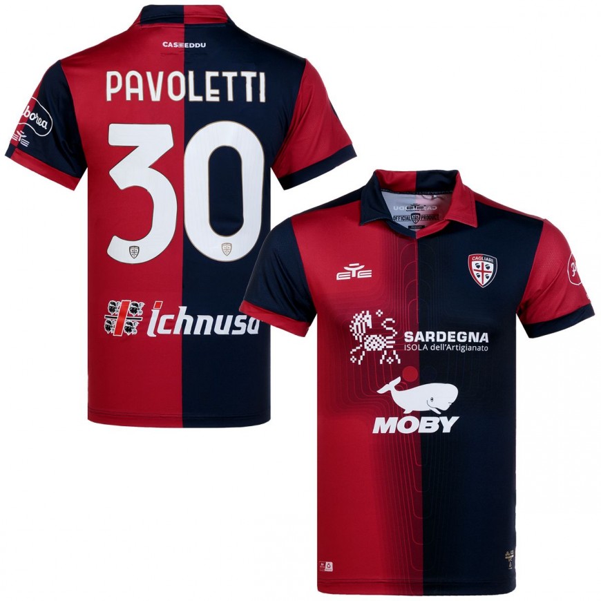 EYE - 2023-24 CAGLIARI HOME SHIRT NANDEZ 8