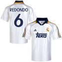 adidas - 1999-00 real madrid home reissue shirt redondo 6