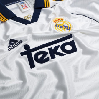 adidas - 1999-00 real madrid home reissue shirt seedorf 10