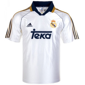adidas - 1999-00 real madrid home reissue shirt