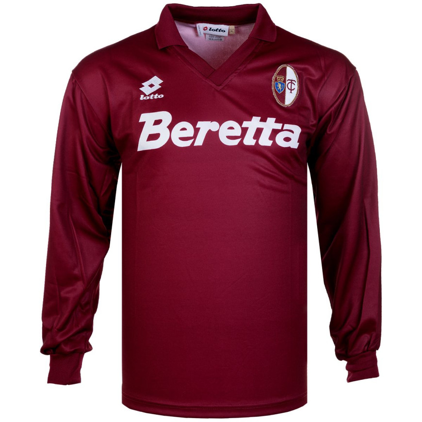 lotto - 1993-94 torino home l/s shirt (XL)