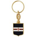 sampdoria crest metal keyring