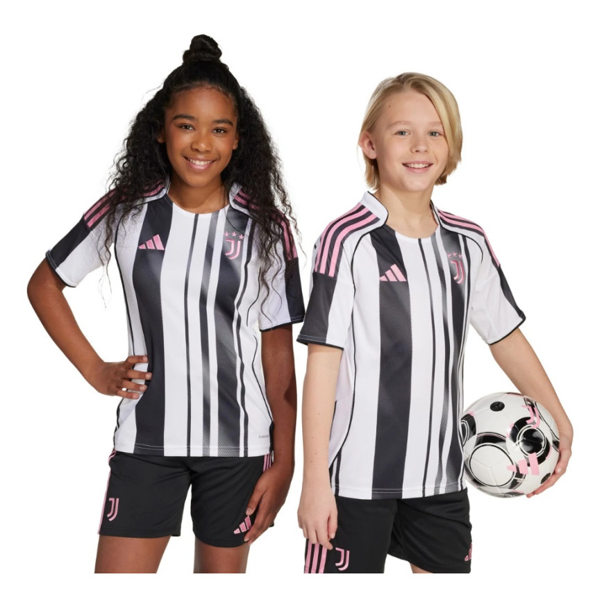 adidas - 2024-25 juventus home shirt kids vlahovic 9