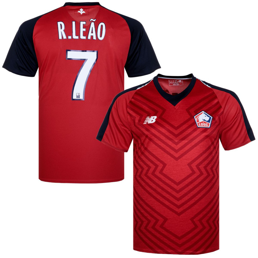 new balance - 2018-19 losc home shirt r.leao 7 (M)