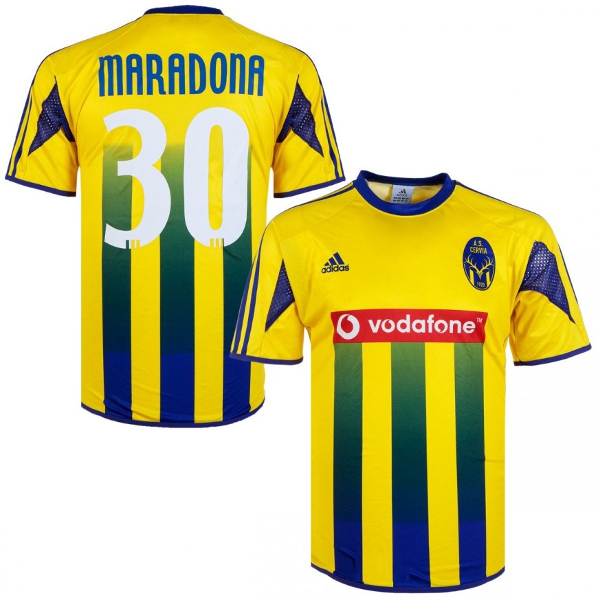 adidas - 2005-06 Cervia away shirt maradona 30 (L)