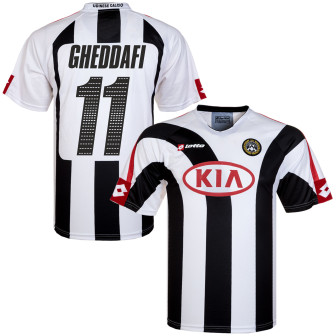 lotto - 2005-06 udinese home shirt gheddafi 11 (XL)