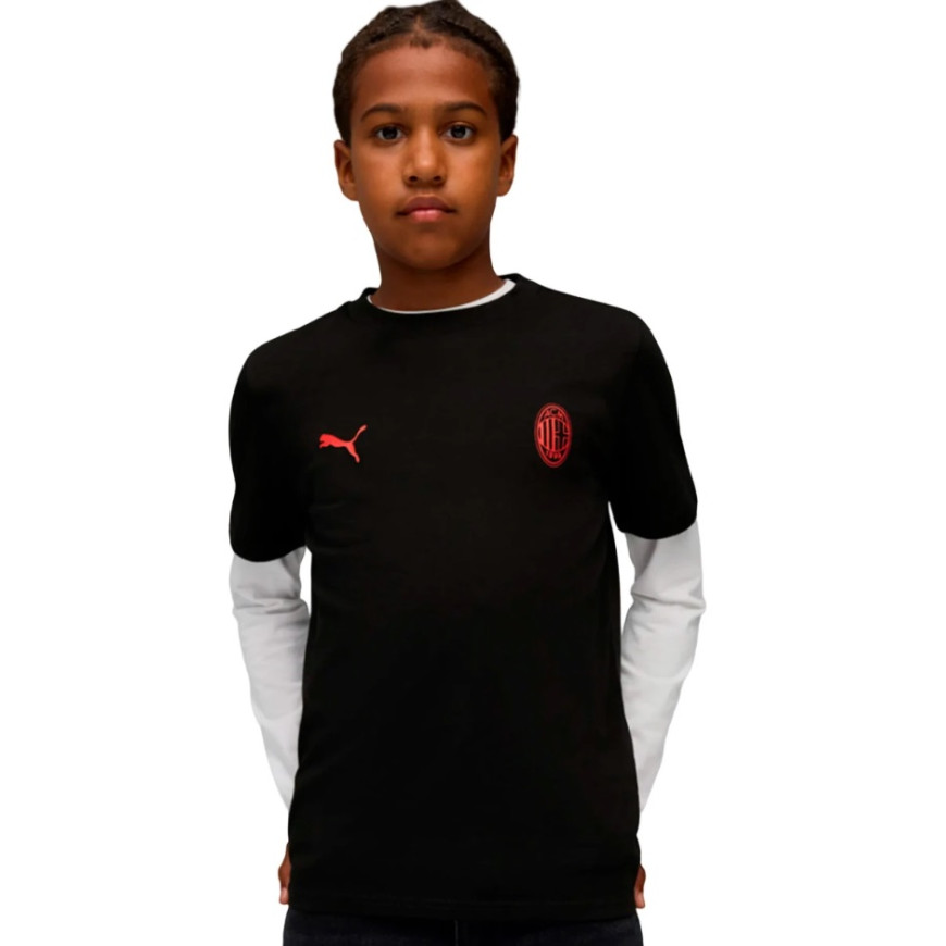 2025-26 ac milan t-shirt kids