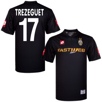 lotto - 2001-02 juventus fc away shirt trezeguet 17 (XL)