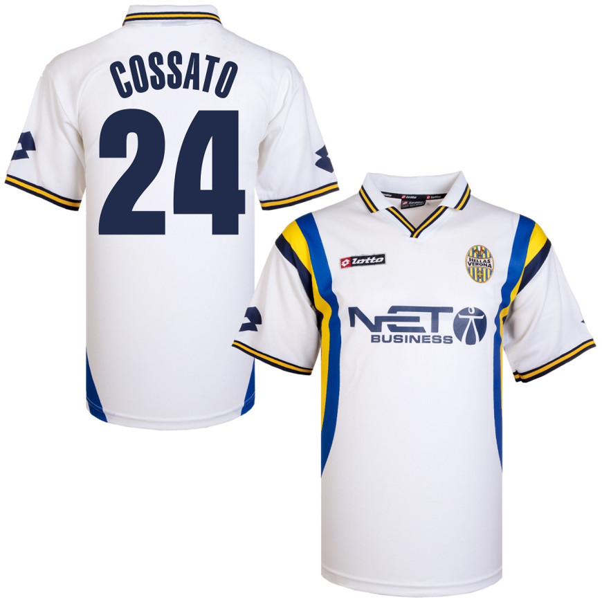 lotto - 2000-01 Hellas verona away shirt cossato 24 (XL)