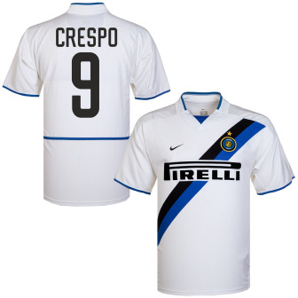 nike - 2002-03 inter away shirt crespo 9 (L)