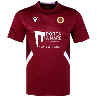 macron - 2022-23 livorno home shirt