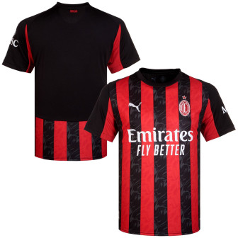puma - 2025-26 ac milan home shirt