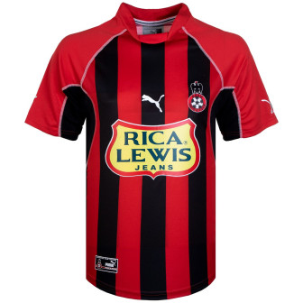 puma - 2003-04 ogc nice home shirt (L)
