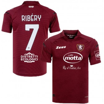 zeus - 2021-22 Salernitana home shirt ribery 7