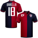 kappa - 2015-16 cagliari home shirt Barella 18 (XL)