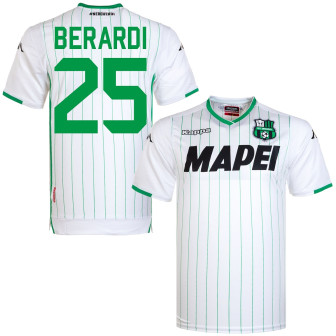 kappa - 2018-19 sassuolo away shirt berardi 25 (L)
