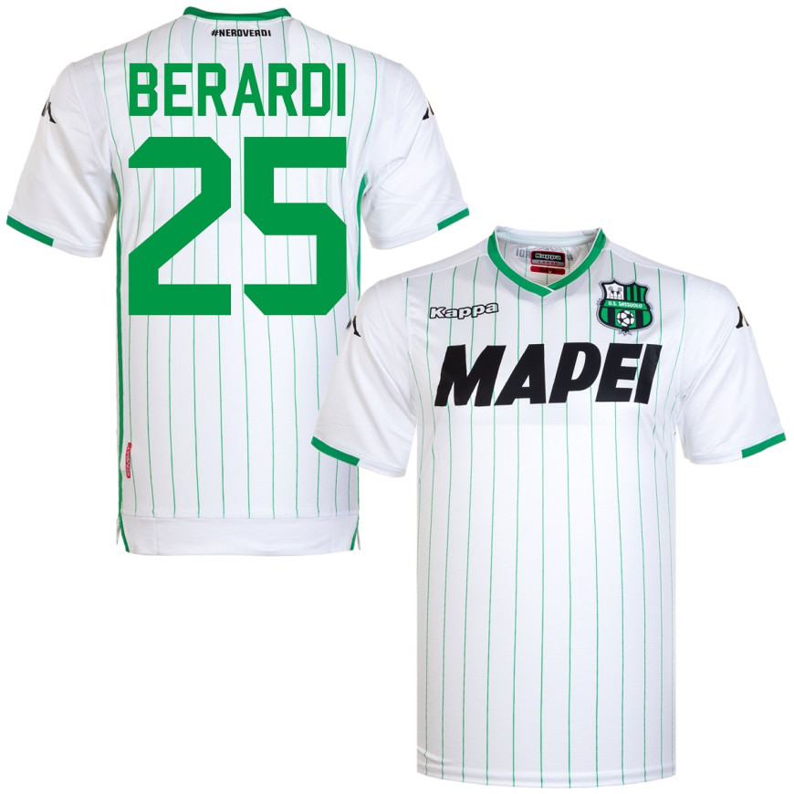 kappa - 2018-19 sassuolo away shirt berardi 25 (L)