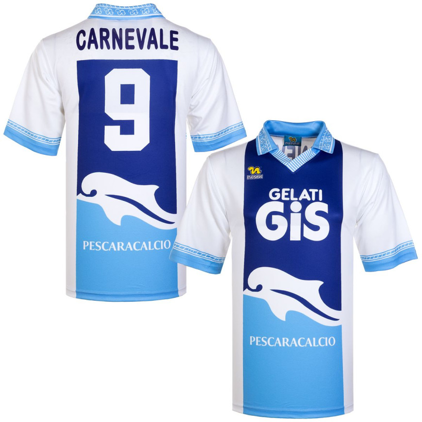 pienne - 1992-93 pescara away reissue shirt carnevale 9