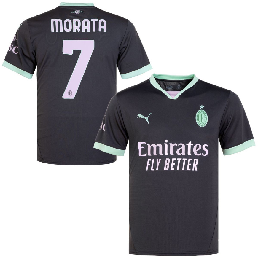 puma- 2024-25 milan third shirt morata 7