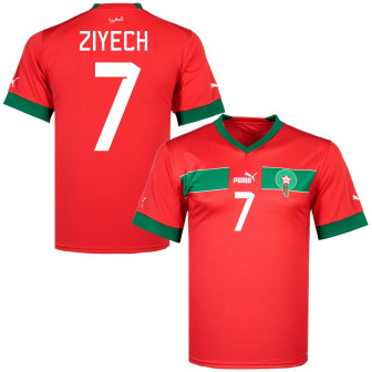 puma - 2023-24 morocco home shirt zychev