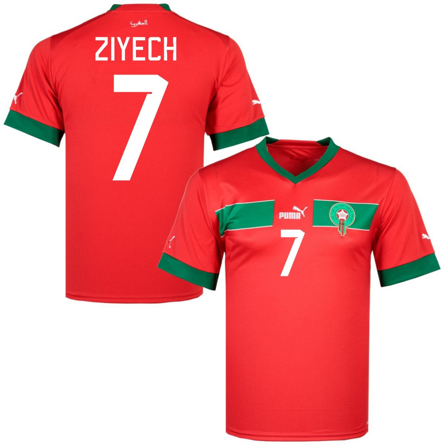puma - 2023-24 morocco home shirt amrabat 4