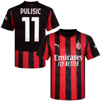 puma - 2025-26 milan home shirt pulisic 11