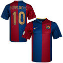 nike 2006-07 fc barcelona home shirt ronaldinho 10 (L)