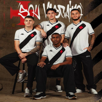 kappa - 2025 vasco away shirt kombat pro