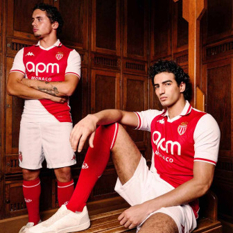 kappa - 2024-25 as monaco home shirt