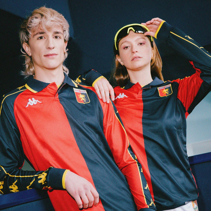 kappa - 2024 genoa fourth l/s shirt (M)