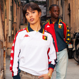 kappa - 2025 genoa away reissue l/s shirt (L)