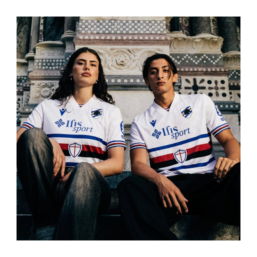 macron - 2025-26 sampdoria home shirt