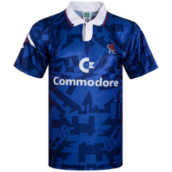 score draw - 1992-93 chelsea home shirt