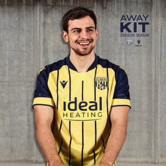 macron - 2024-25 west bromwich albion home shirt