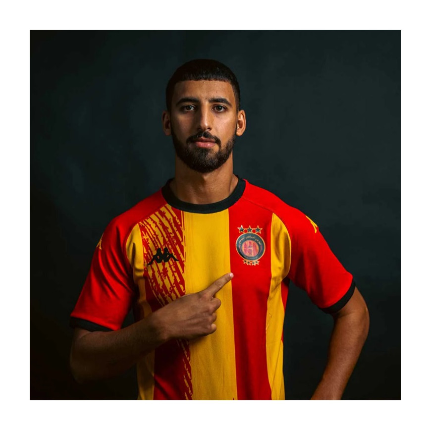 kappa - 2024-25 esperance de tunisi home shirt (L)