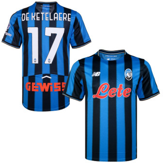 new balance - 2025-26 atalanta home shirt de ketelaere 17