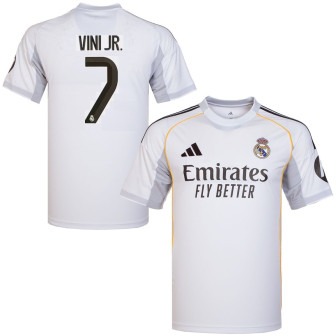 adidas - 2025-26 real madrid home shirt vini jr 7