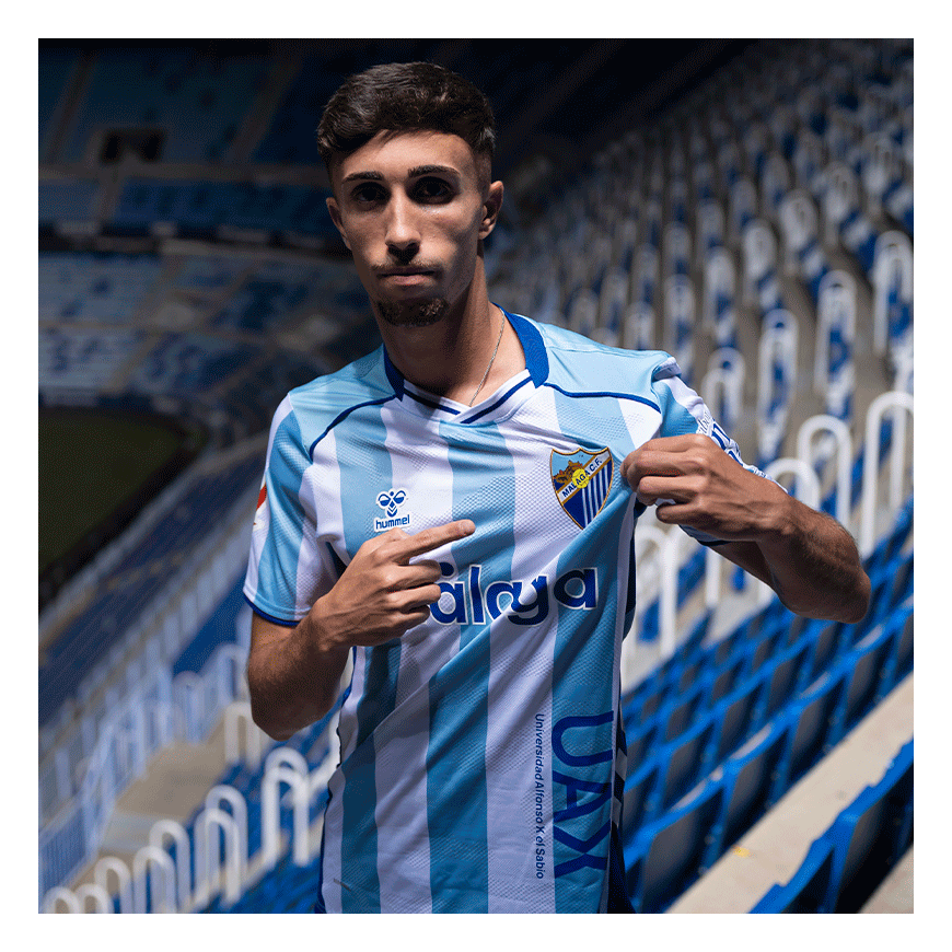 hummel - 2023-24 Malaga away shirt