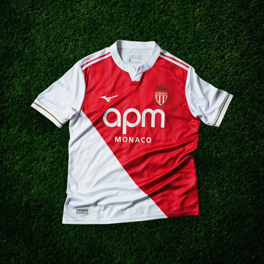 kappa - 2025-26 as monaco home shirt