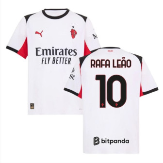 puma - 2025-26 milan away shirt rafa leao 10