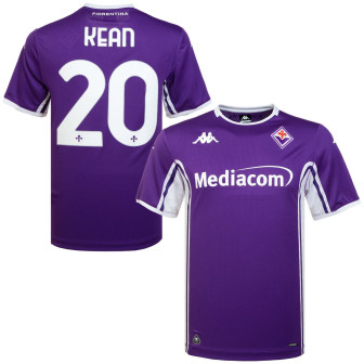 2025-26 fiorentina home shirt kombat kean 20