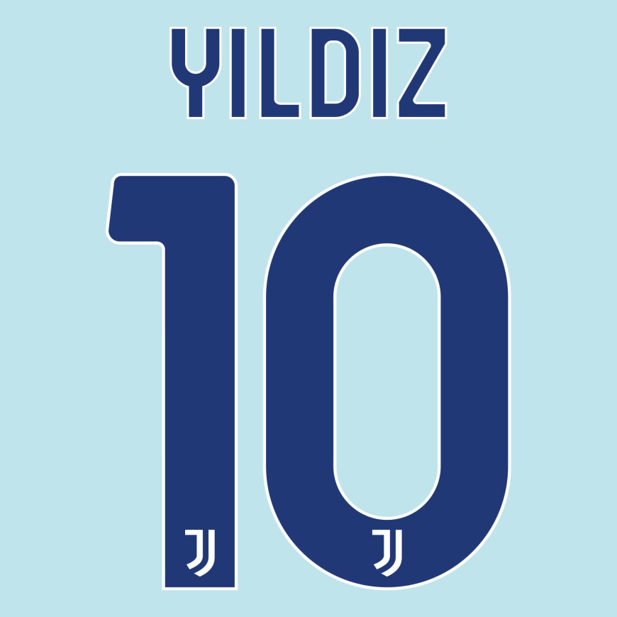 stilscreen - 2025-26 juventus fc nameset yildiz 10