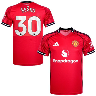adidas - 2025-26 manchester united home shirt cunha 10