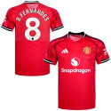 adidas - 2025-26 manchester united home shirt b.fernandes 8