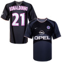 2001-02 Paris Saint-Germain Third Shirt Ronaldinho 21 (XL)