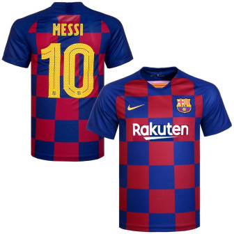 2019-20  fc barcelona home shirt Messi 10 (M)