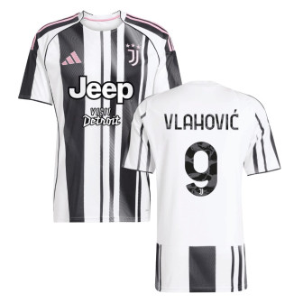 2025-26 Juventus Home Shirt vlahovic 9
